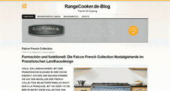 Desktop Screenshot of blog.rangecooker.de